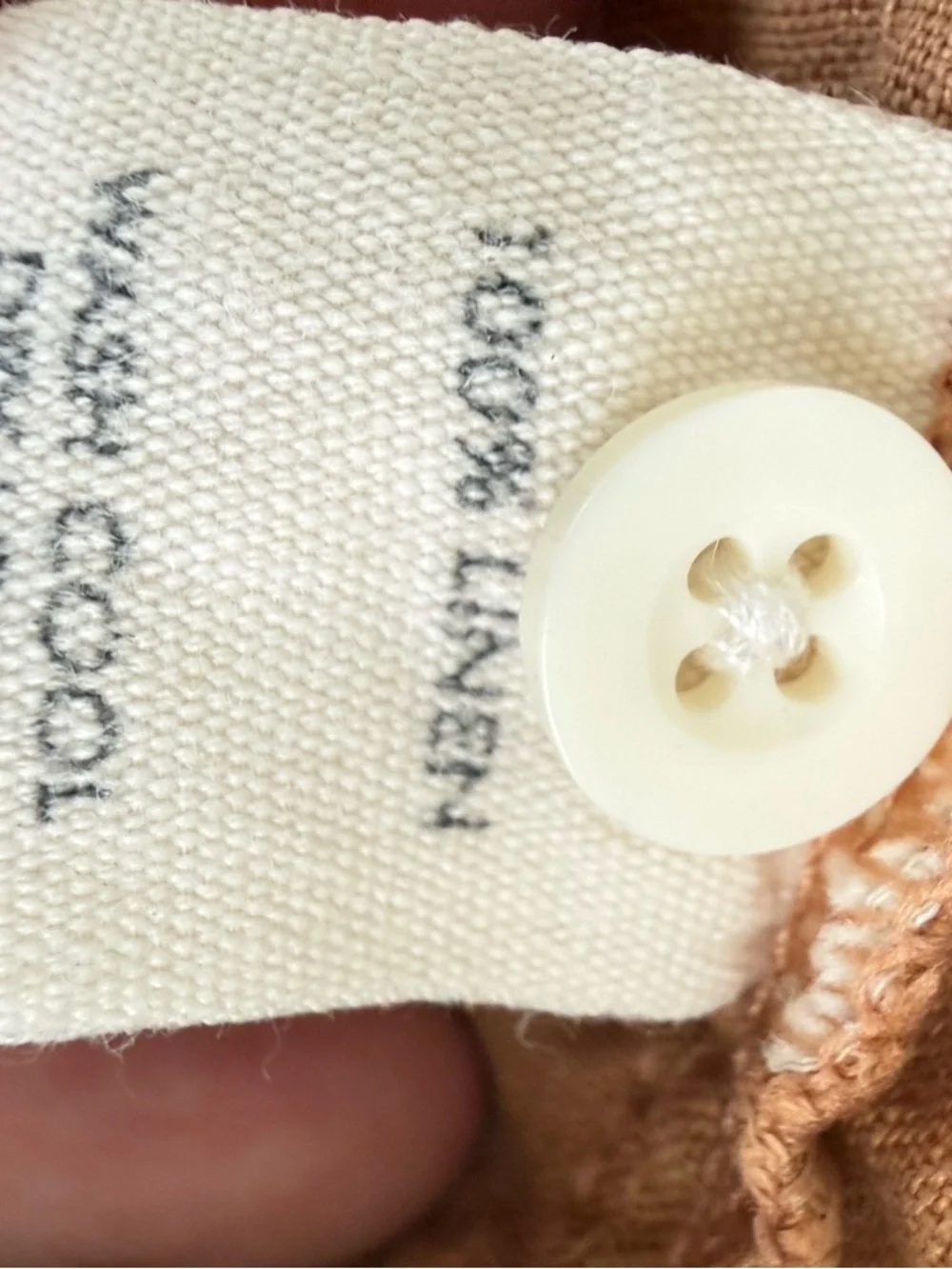 Olympia Etal Rhodes Oversized Button-Front Linen Shirt Dress - Women Small - Picture 5 of 8